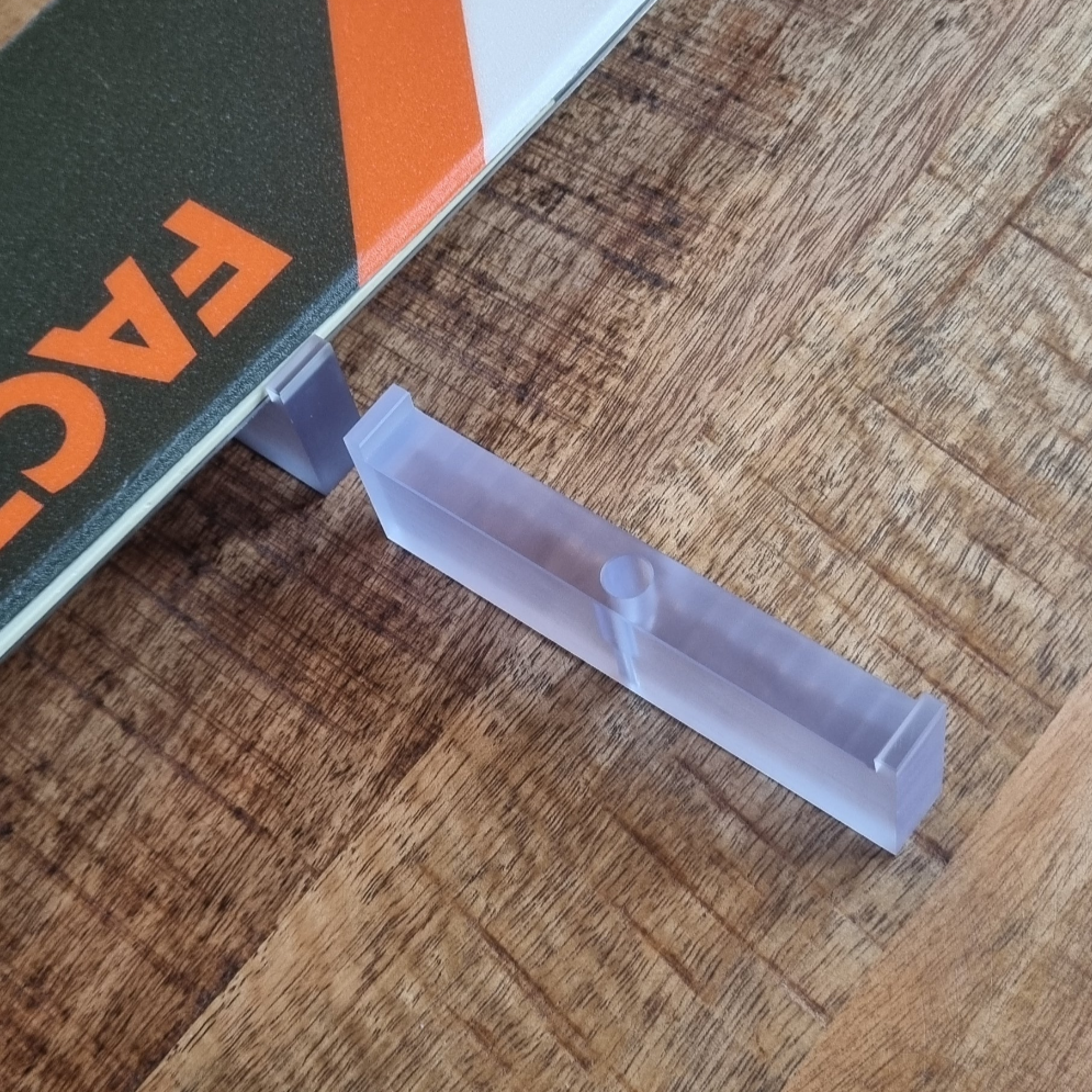 Polycarbonate Ski Hanger Translucent